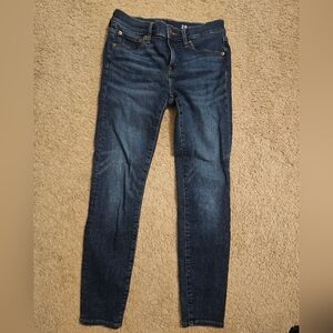 Dark Blue Denim Jeans